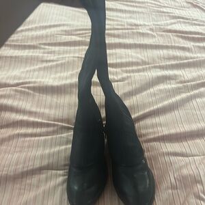 donald j pliner high boots cute black